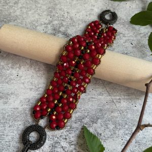 Red fire polish Bracelet